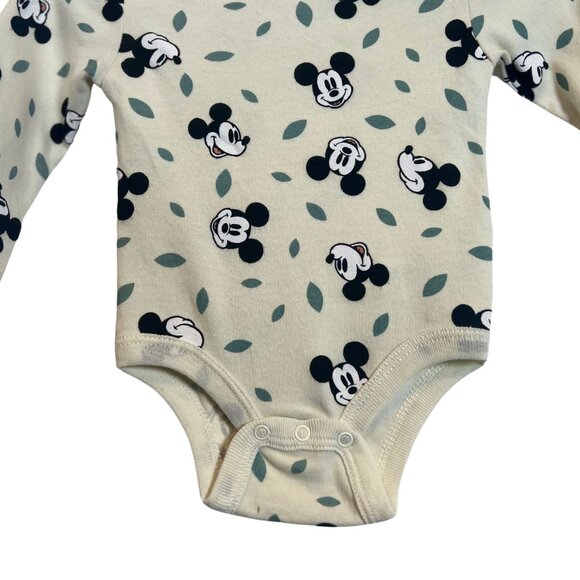 Disney Baby Unisex Mickey Mouse one piece - Size 6/9M - Picture 6 of 6